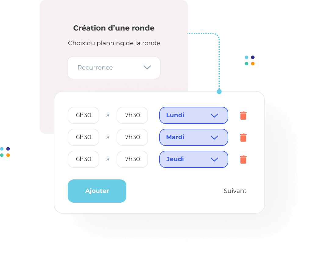 QR code de traçabilité des prestations